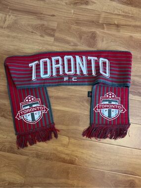 Red & Gray Supporter Scarf